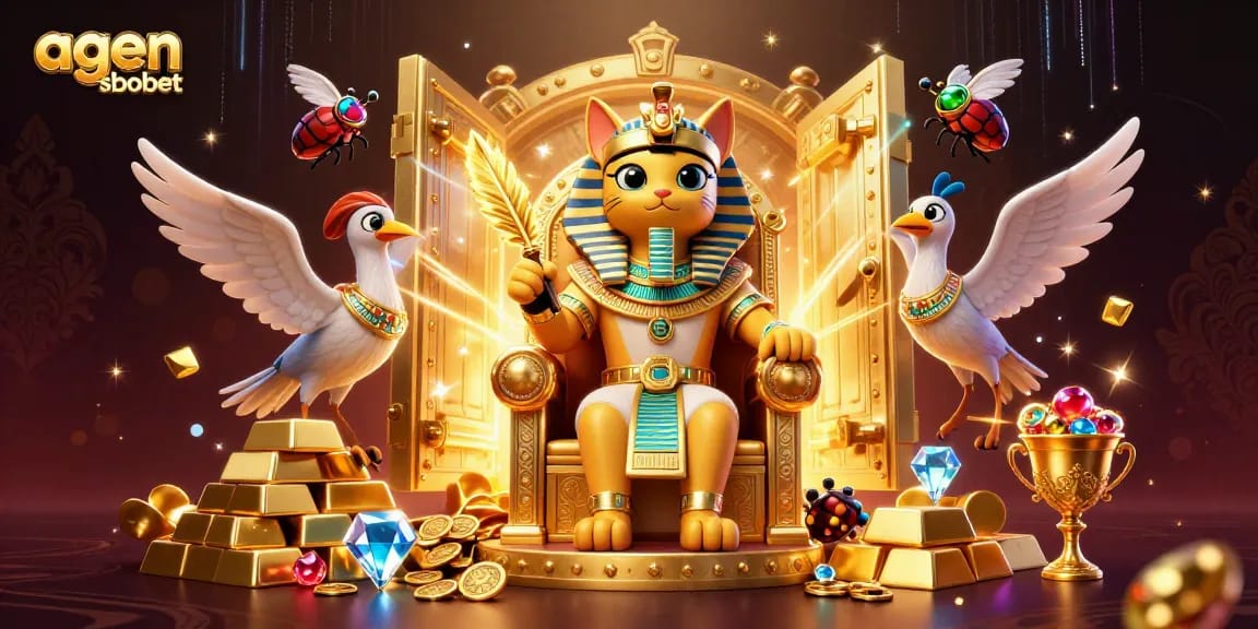 Menangkan taruhan dengan agen sbobet di kasino digital, dilengkapi semua elemen bertema perjudian.