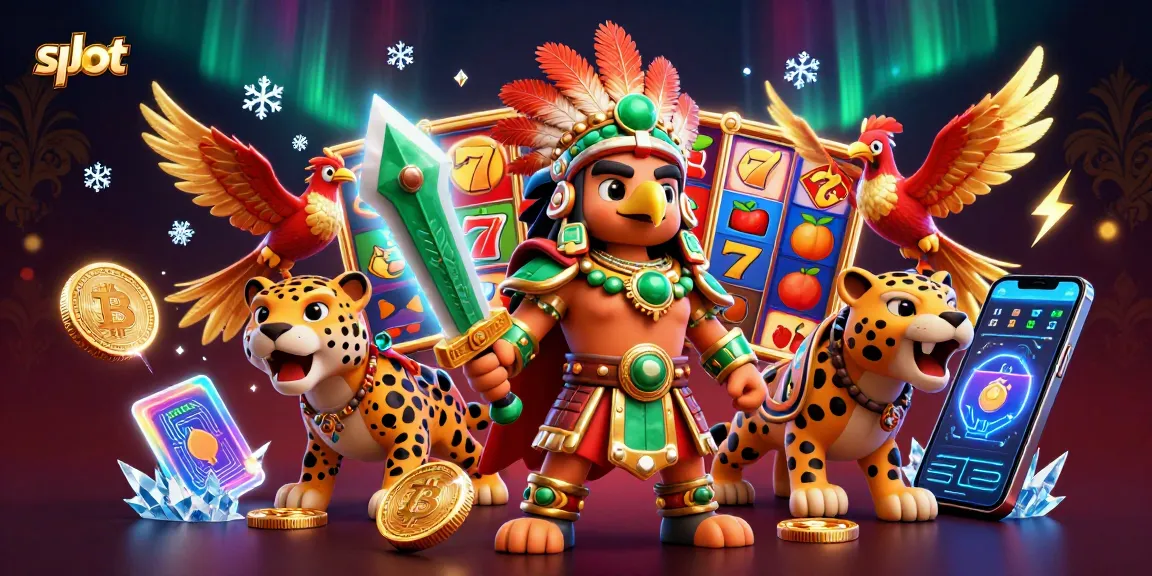 Spin vibrant slot reels and lucky symbols in a dynamic 3D casino illustration.