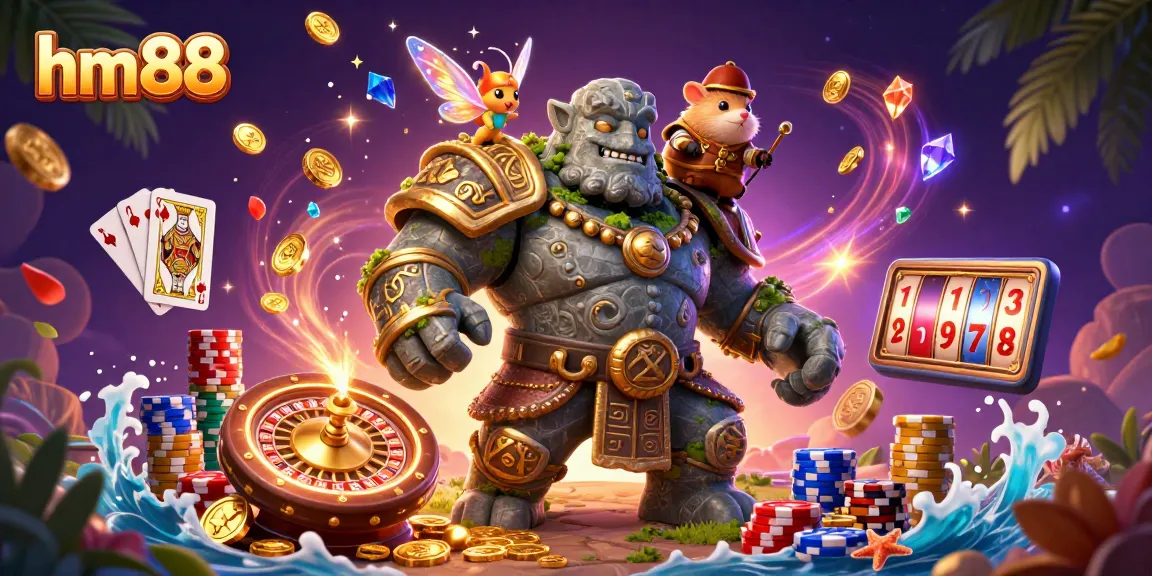 Experience the thrill of gambling with hm88 as ancient magic and modern gameplay collide!