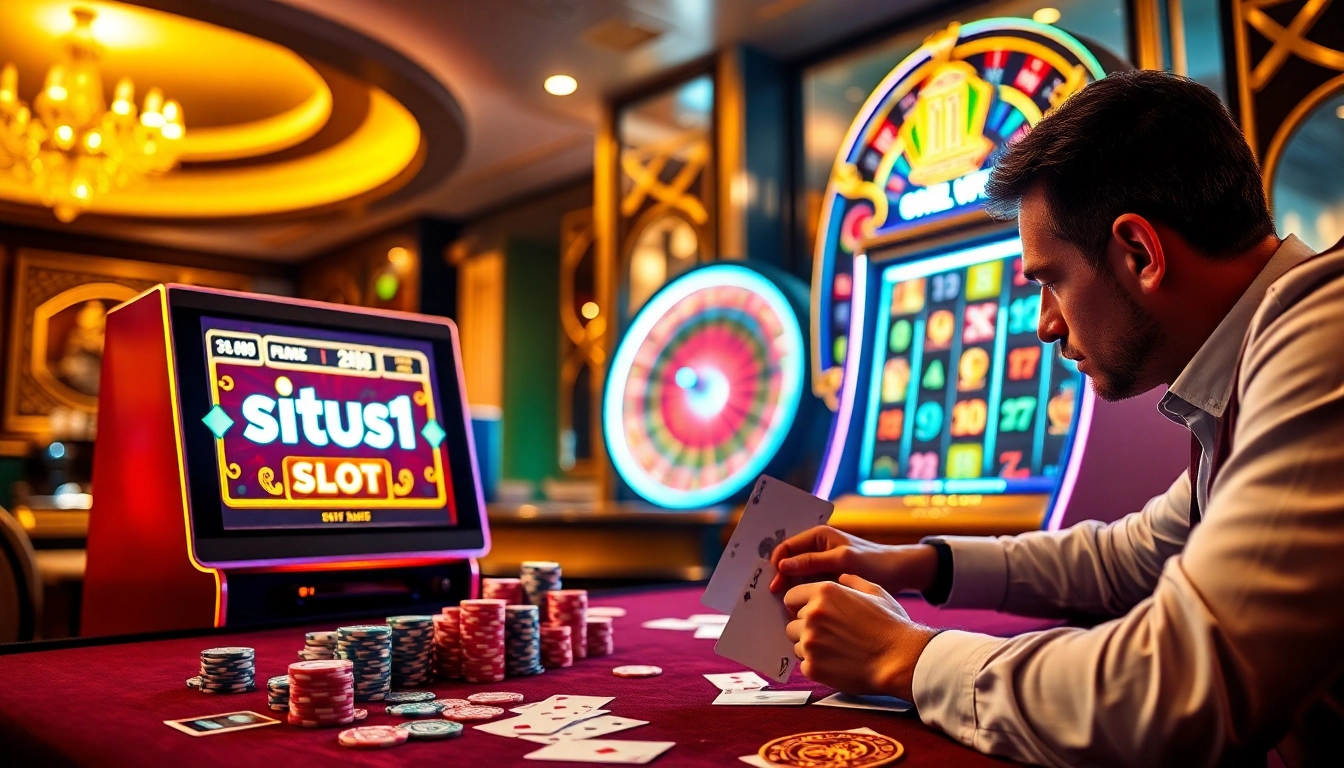 Experience the thrill of winning at situs11 slot with vibrant casino games.