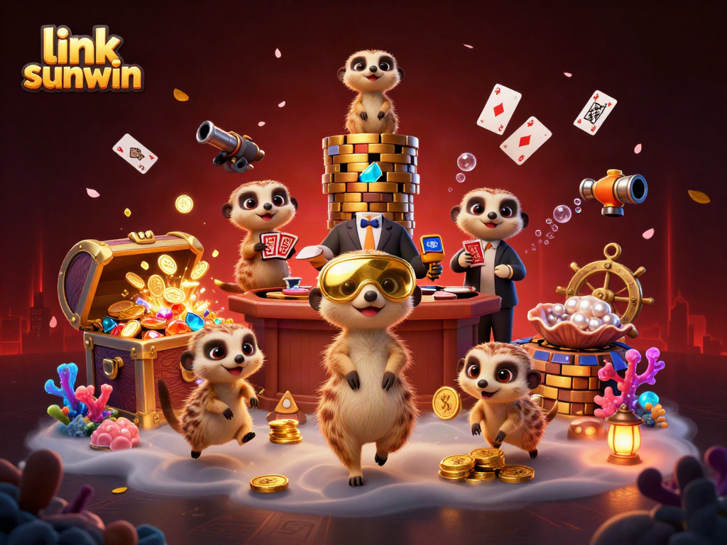 Engage in thrilling gameplay with link sunwin featuring vibrant casino meerkats.
