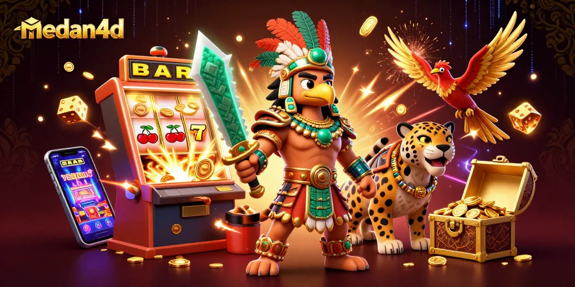 Menangkan jackpot di medan4d dengan slot mesin raksasa dan petualangan karakter Aztec yang mendebarkan.