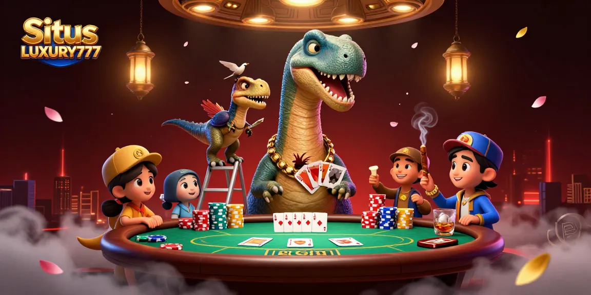 Situs LUXURY777 menawarkan pengalaman poker unik dengan kreativitas luar biasa dalam ilustrasi kasino 3D.
