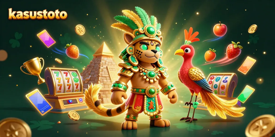 Permainan kasustoto yang mengasyikkan dengan suasana slot online yang penuh warna.