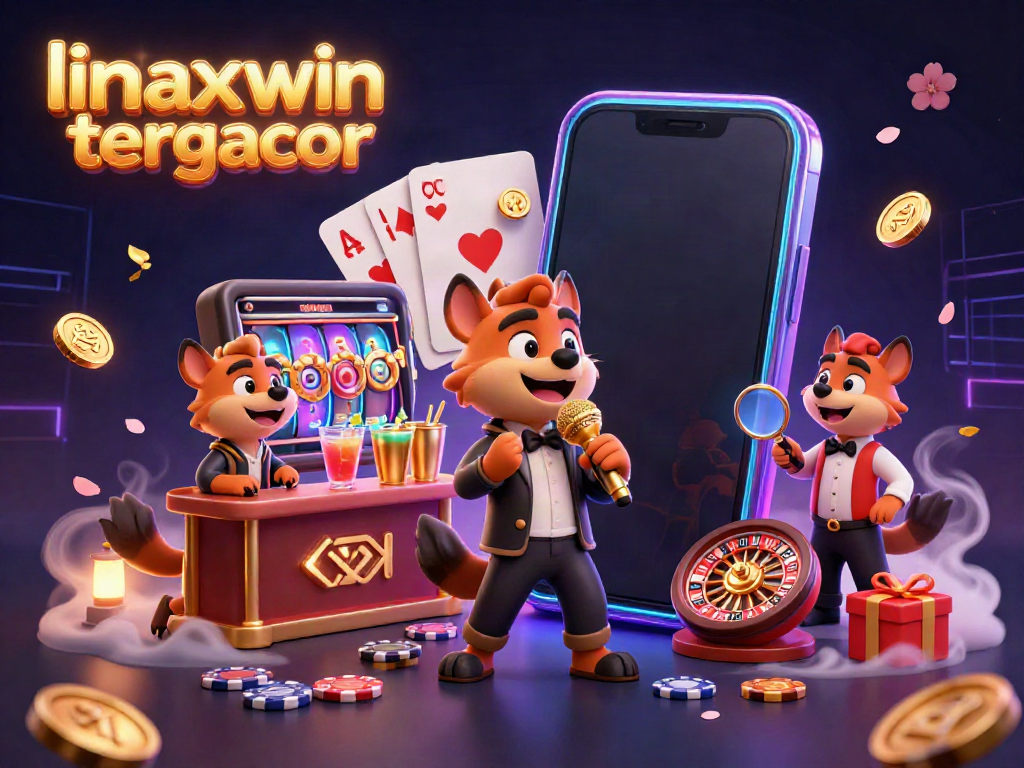 Experience the thrill of link maxwin tergacor with a lively casino scene featuring hyenas as entertainers and engaging gameplay.