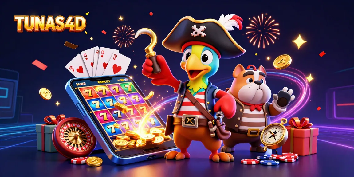 TUNAS4D delivers an exciting slot gaming experience with vibrant visuals and engaging characters.