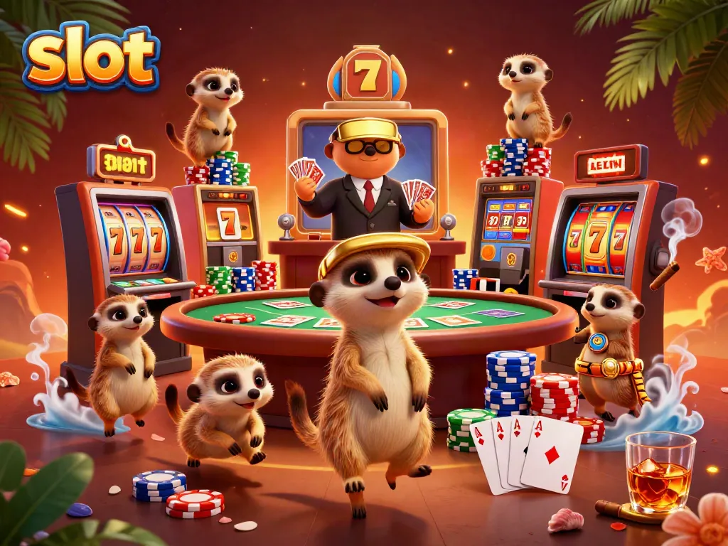 Menangkan jackpot dengan slot gacor di kasino yang dikelola koloni meerkat.