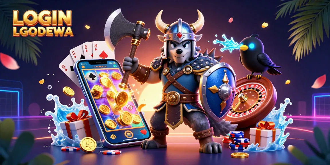 Win big with LOGIN LGODEWA as a Viking wolf warrior and dragon conquer the casino realm!
