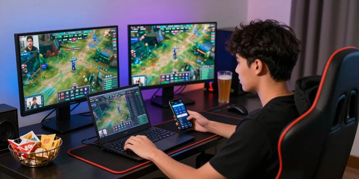 Engaging online gaming scene with situs togel betting activity