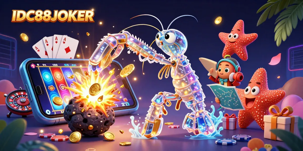 Engage in thrilling slots at IDC88JOKER while enjoying unique cosmic illustrations.