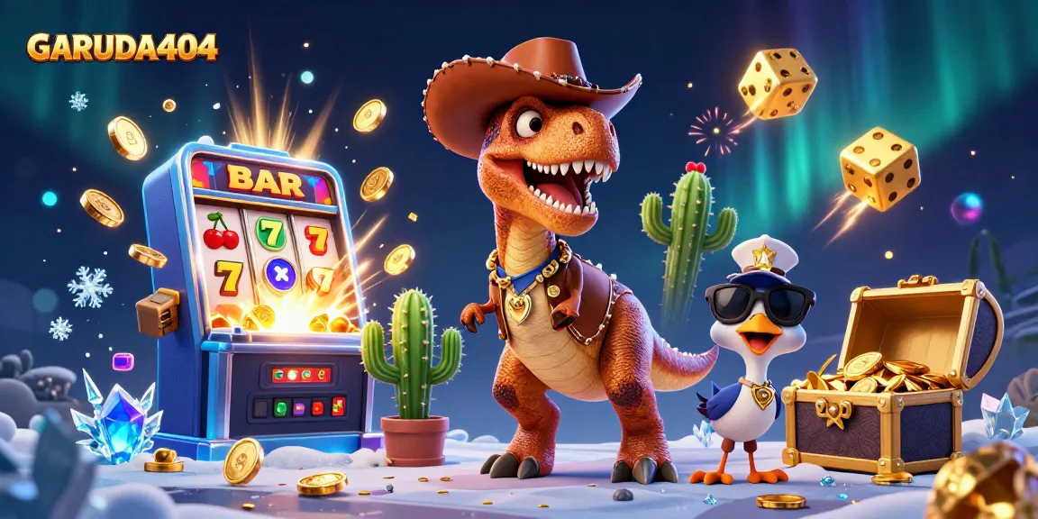 Spin the reels on GARUDA404's vibrant slots while enjoying a dynamic casino adventure.