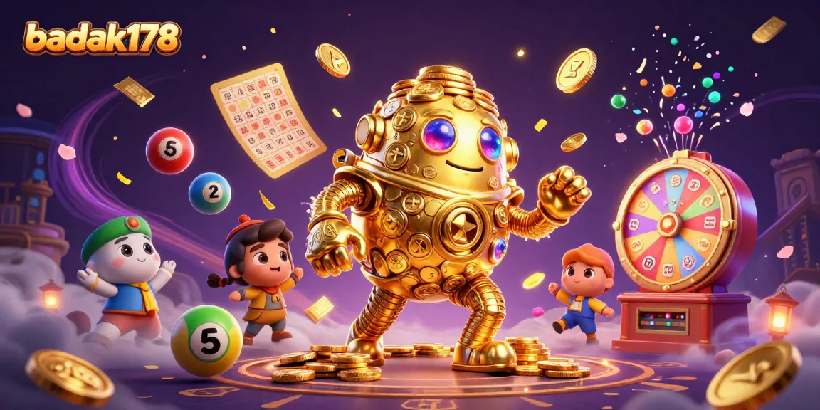 Engage with the exciting world of badak178 with vibrant lottery elements and a dynamic casino atmosphere.