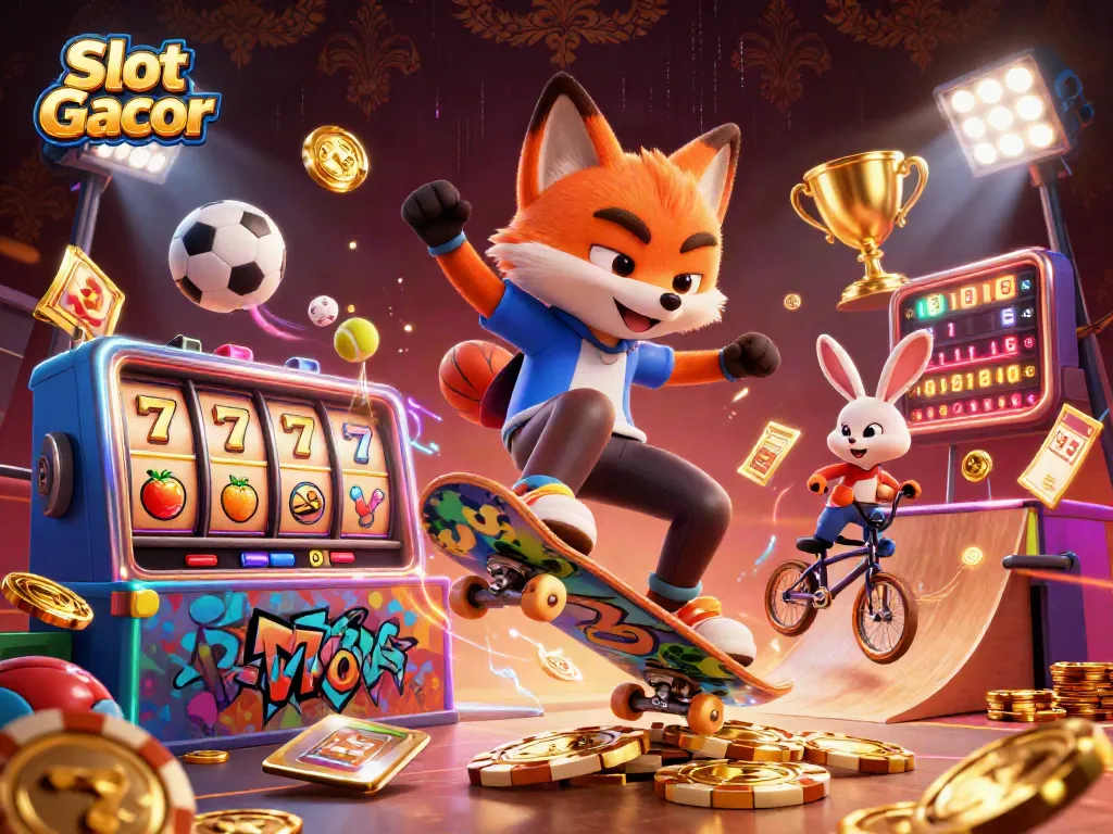 Slot Gacor: Menangkan besar dengan kombinasi karakter kartun dan elemen kasino