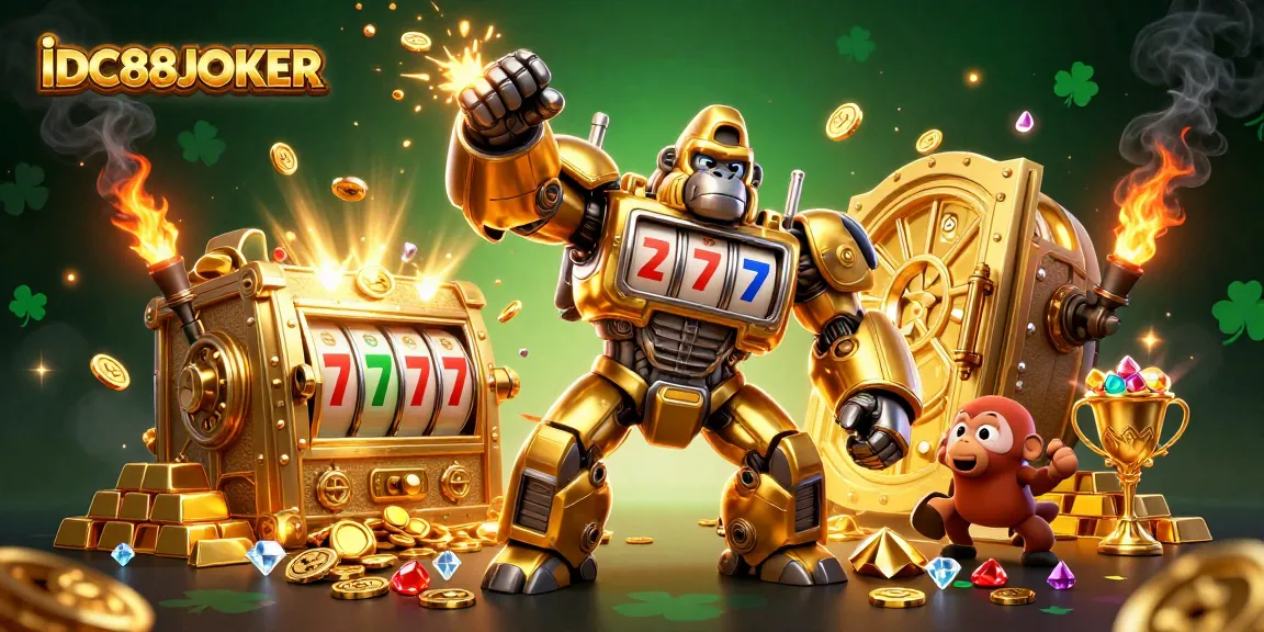 Fly high with IDC88JOKER, winning big under the golden vault's light in an immersive gaming experience.