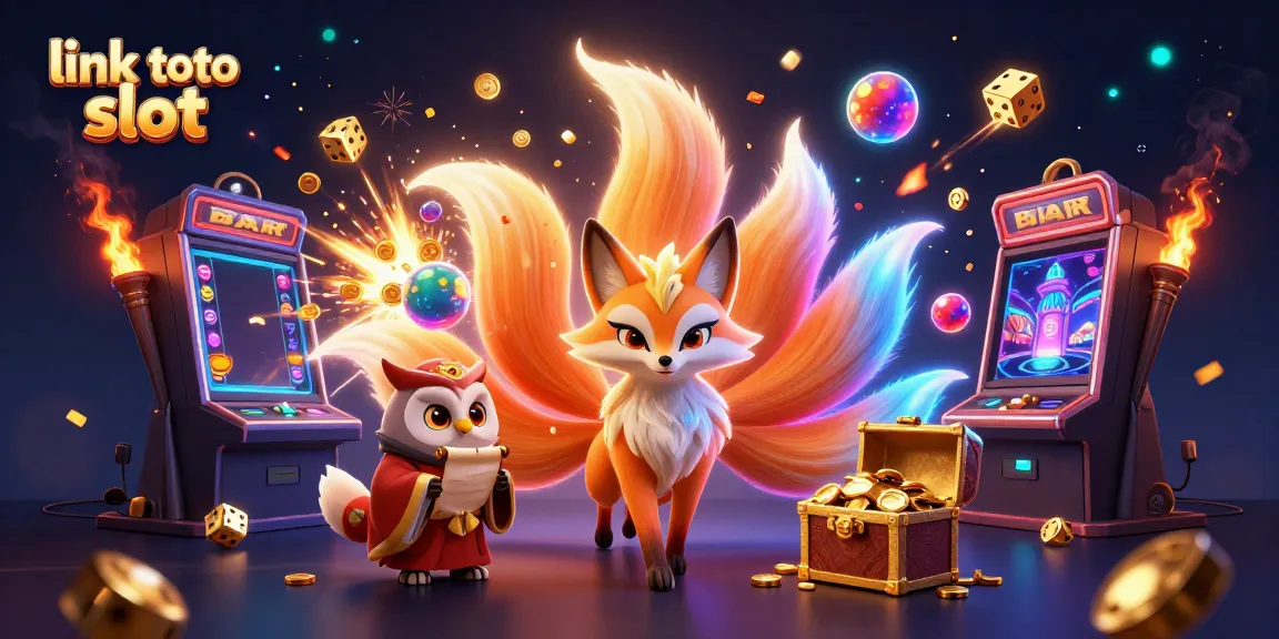Bermain link toto slot sambil menikmati jackpot dan tema penuh warna.