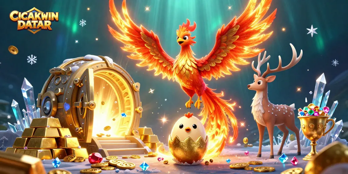 Menangkan jackpot di CICAKWIN DATAR dengan permainan slot dan simbol keberuntungan yang melimpah.
