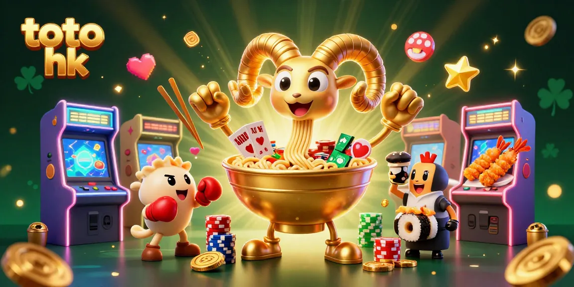 Menangkan permainan dengan toto hk sambil menikmati kuil ramen emas yang penuh energi dan kegembiraan di kasino.