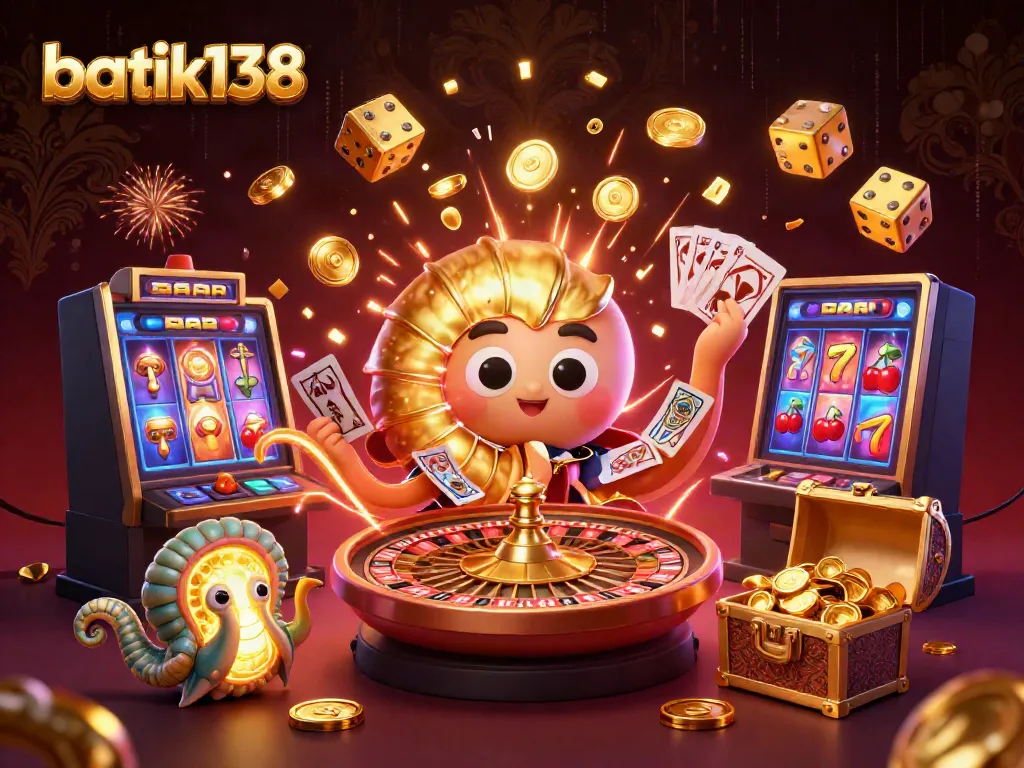 Permainan slot dan kartu yang menggambarkan keunikan batik138 dengan unsur budaya lokal.