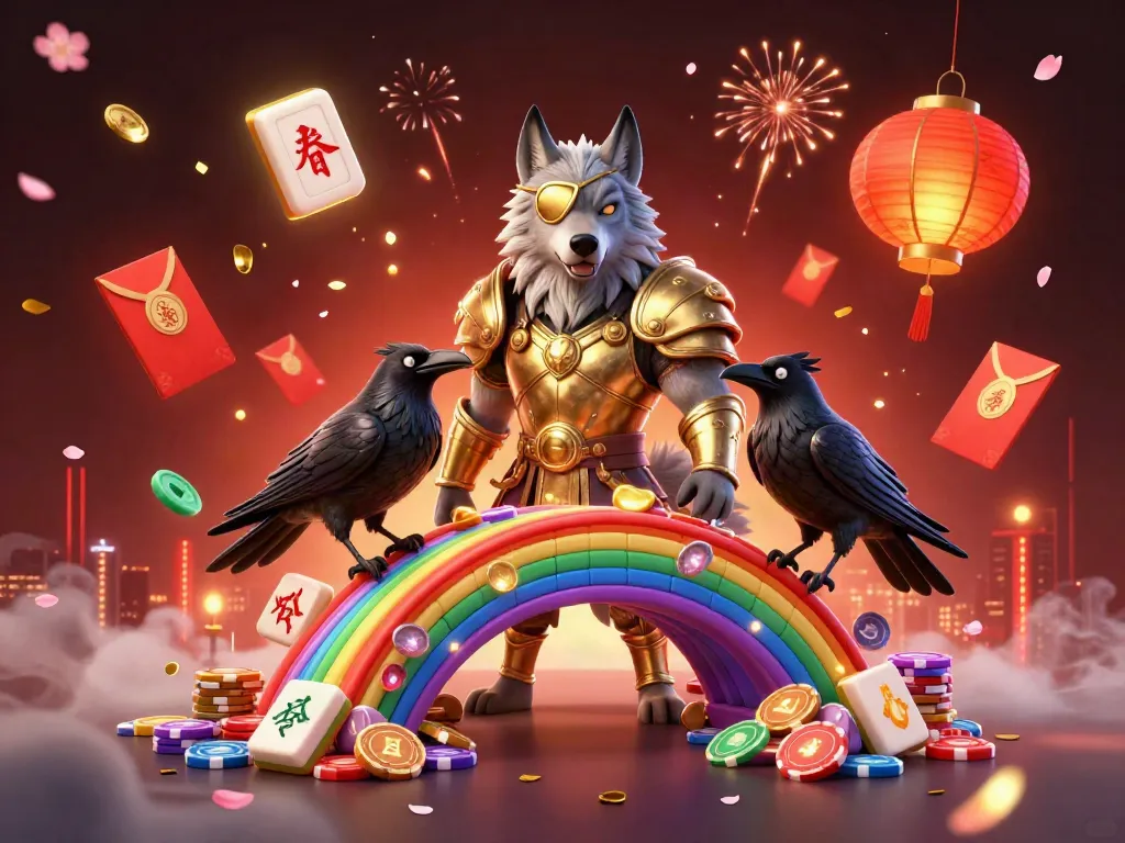 Experience thrilling gaming excitement with tg88 and vibrant casino elements in a captivating fantasy scene.