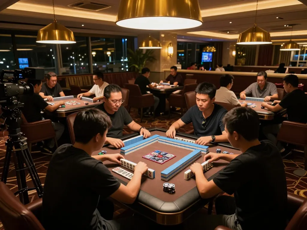 Pemain merancang strategi di Mahjong Ways 2 menjelang malam, menampilkan pola kemenangan yang efektif untuk mahjong ways 2 pola menang malam.