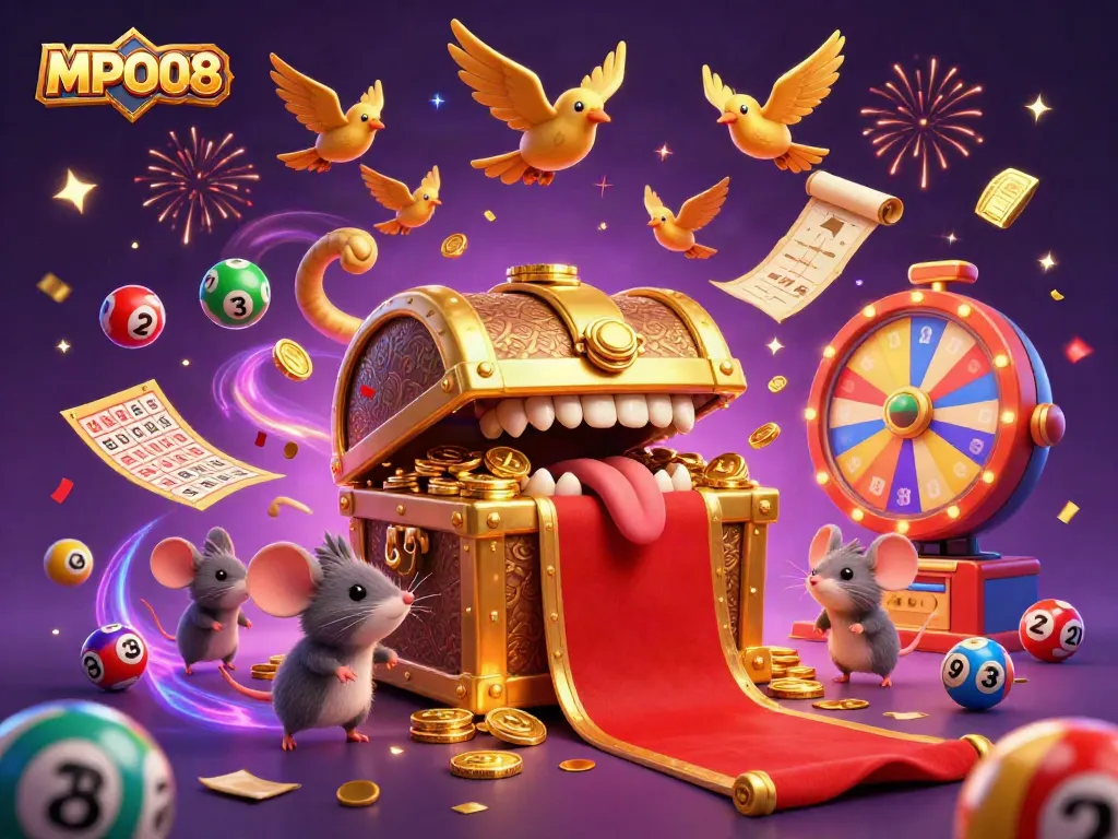 MPO08 brings excitement to the casino realm with vibrant lottery elements and dynamic energy.