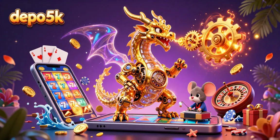 Engage with thrilling gameplay at depo 5k featuring dynamic slot machines and golden rewards.