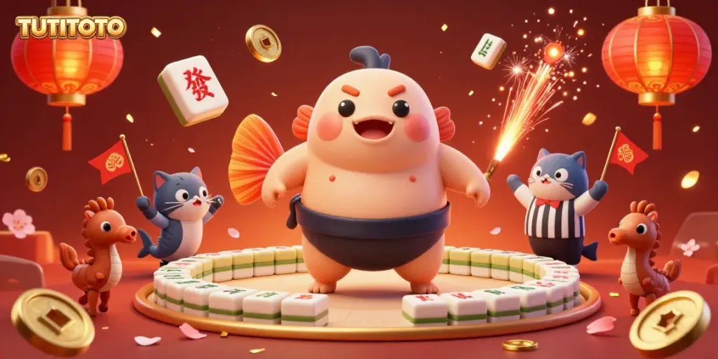 Experience the vibrant underwater excitement of TUTITOTO's exclusive betting features in this lively illustration.