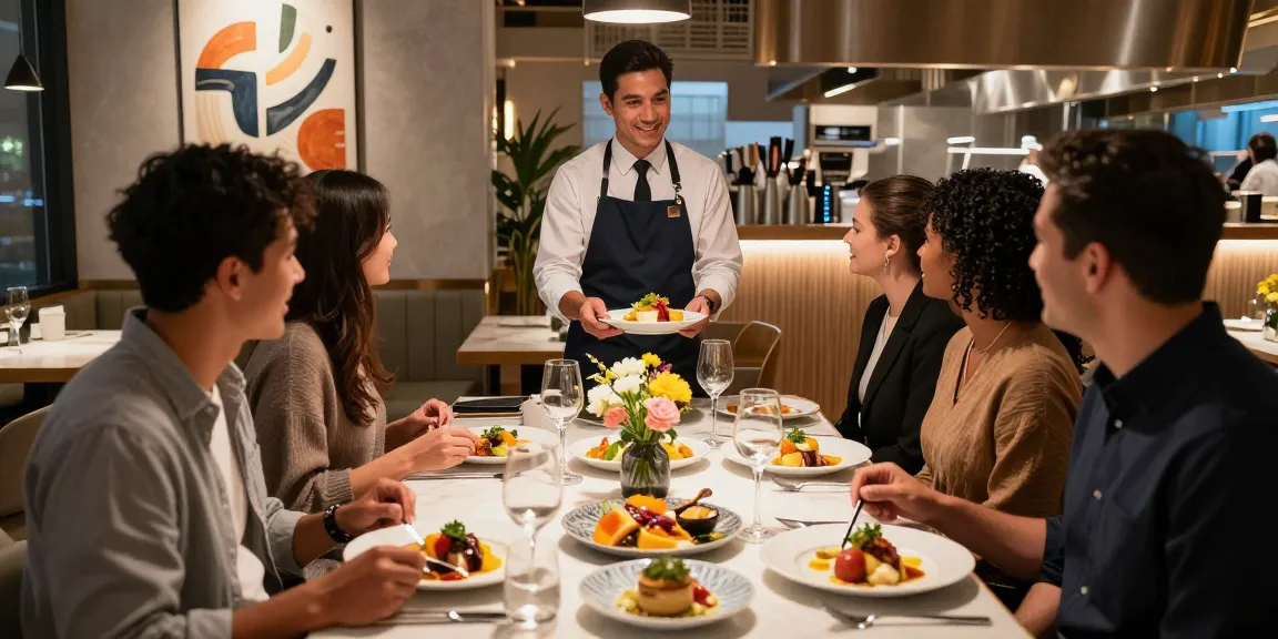 Sydney303 diners enjoying gourmet dishes at TrestleOnTenth in a warm ambiance.